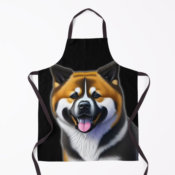 Item preview, Akita dog, charcoal drawing Ai Generated Art designed and sold by ACC .
