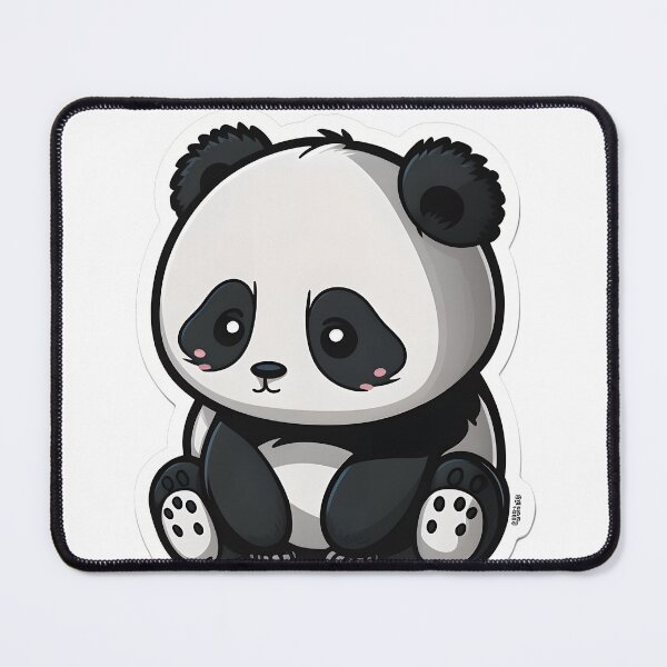 Item preview, Cute Chibi Panda Bear designed and sold by RoboRembrandt.