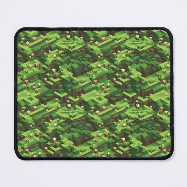 Item preview, Tiling Minecraft inspired isometric landscape designed and sold by paulstamp.