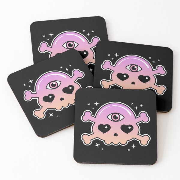 Item preview, Pink Kawaii Skull designed and sold by sasyall.