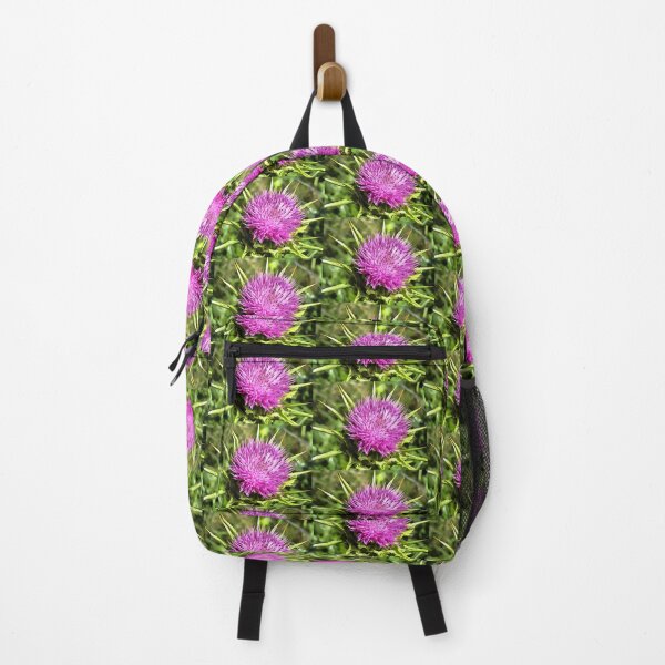 Item preview, Purple Thistle Wildflower Floral Art designed and sold by taiche.