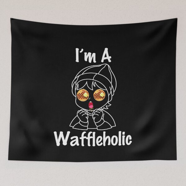Item preview, I'm A Waffleholic Waffle Puns Bithday House Party Butter Honey designed and sold by Ngan-Jasmine.