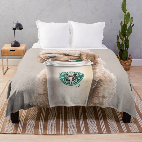 Item preview, Charming Puppuccino Design Featuring a Poodle Puppy designed and sold by VC-prints.