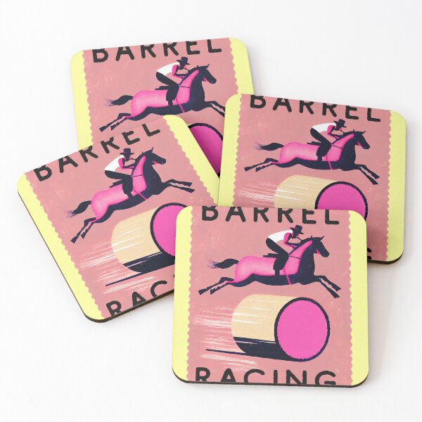Item preview, Bourbon Barrel Race Speed and Style Retro Poster designed and sold by PinkNomad.