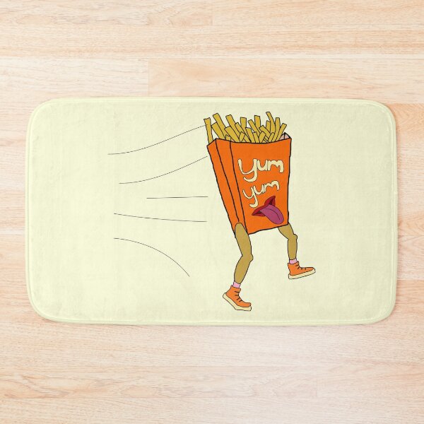 Aperçu de l'œuvre Gourmands, Running Fries créée et vendue par Hypnotees.