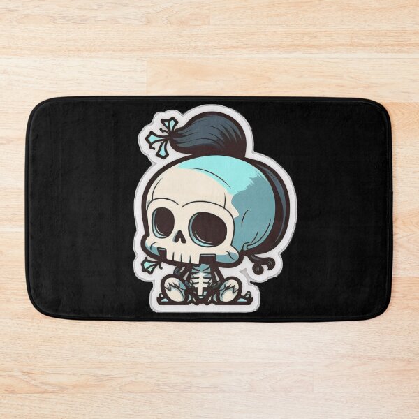Item preview, Cute Goth Chibi Skull Child designed and sold by RoboRembrandt.