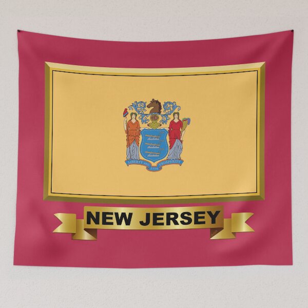 Item preview, NEW JERSEY Gifts, Masks, Stickers & Products (9) designed and sold by mpodger.