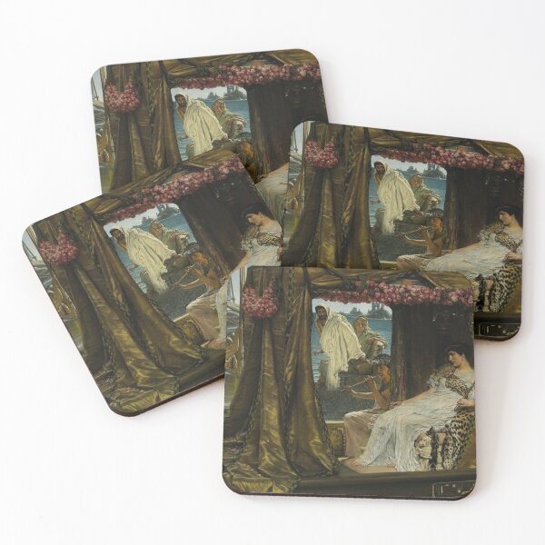 Item preview, Mark Anthony and Cleopatra by Lawrence Alma Tadema designed and sold by tomorrowsart.