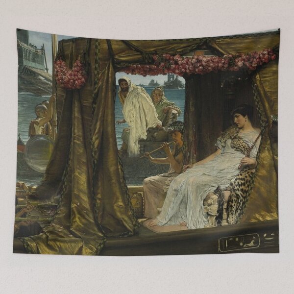 Item preview, Mark Anthony and Cleopatra by Lawrence Alma Tadema designed and sold by tomorrowsart.