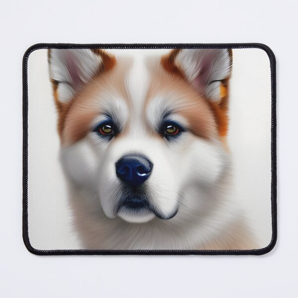 Item preview, Akita dog, charcoal drawing Ai Generated Art designed and sold by ACC .