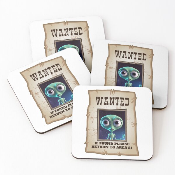 Item preview, Alien Wanted Poster designed and sold by JackCurtis1991.