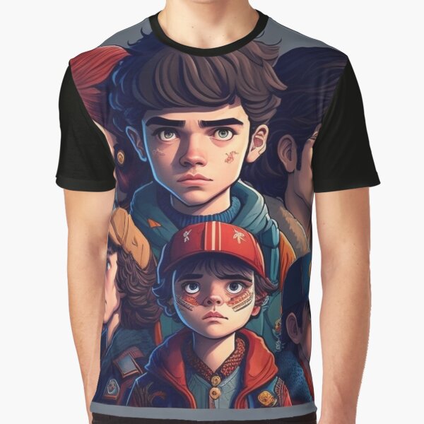 Item preview, STRANGER THINGS-Main characters designed and sold by Luhgoveiia.
