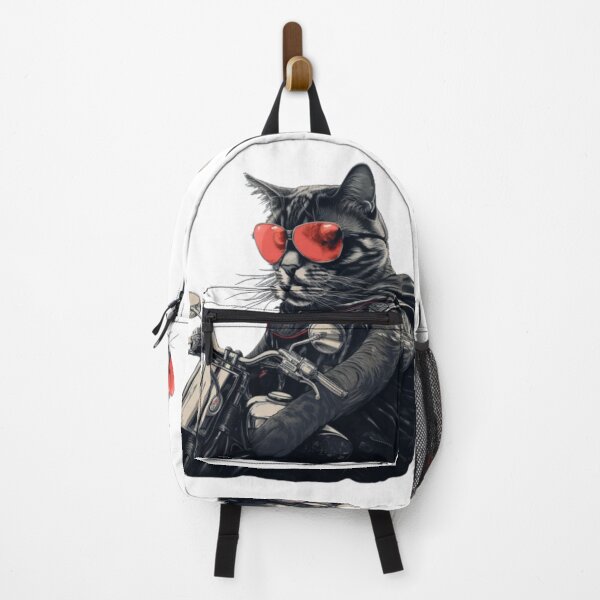 Item preview, Outlaw Biker Kitty Cat designed and sold by Bad Kitties.