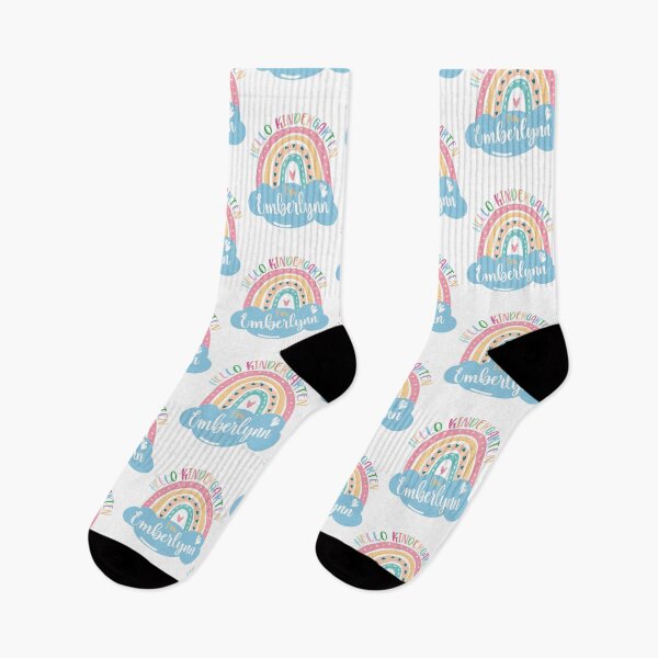 Item preview, Hello Kindergarten I'm Emberlynn - A Cute Name Of A Baby With A Amazing Rainbow Design For Teachers & Students designed and sold by pretty4u.
