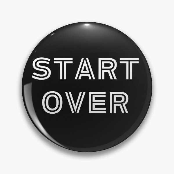 Artikelvorschau, Start over. Black and white design. entworfen und verkauft von Msmlcobb.