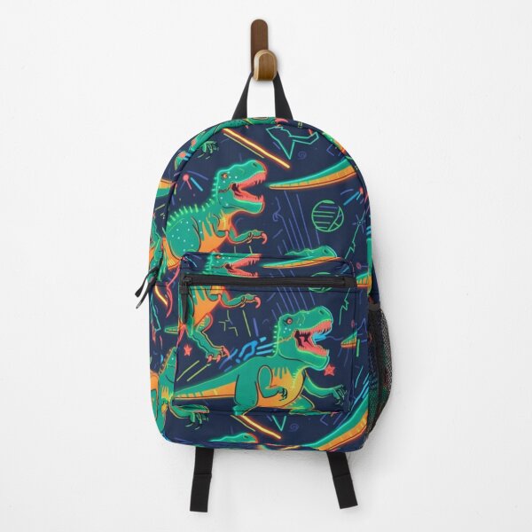 Item preview, Neon T-Rex - Seamless designed and sold by ScatterDigital.