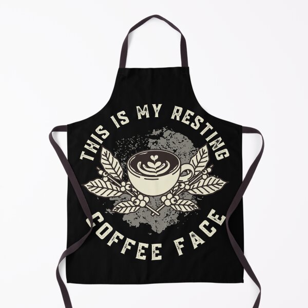Item preview, This Is My Resting Coffee Face, Grunge, Coffee Lover designed and sold by Mimielitas-Shop.