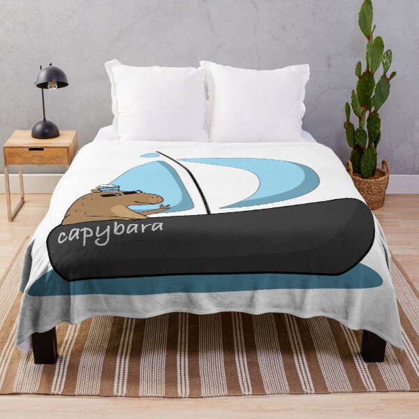 Item preview, good day to sail capybara relax illustration designed and sold by Artgaus1.