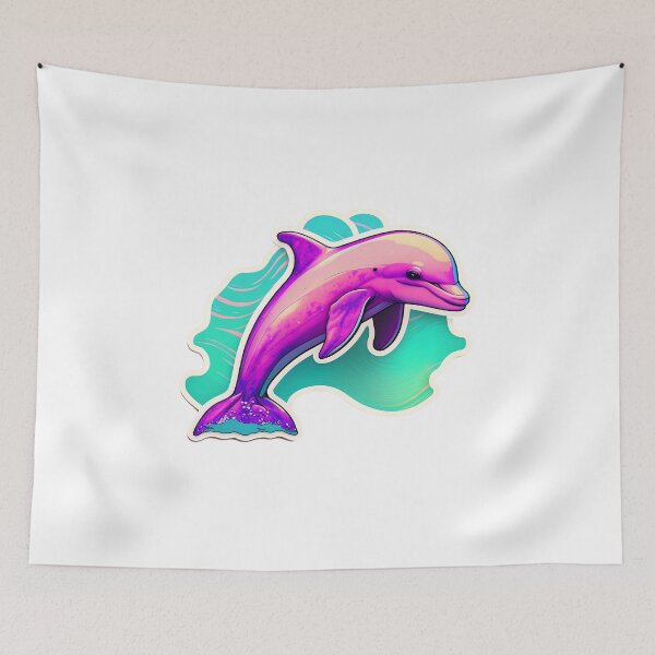 Item preview, Pretty Sparkle Dolphin designed and sold by RoboRembrandt.