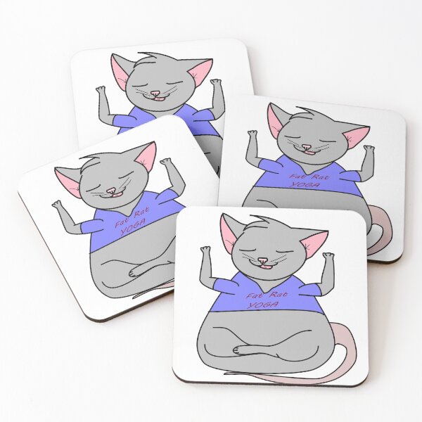 Item preview, Fat Rat Yoga designed and sold by ToxicJellyShop.