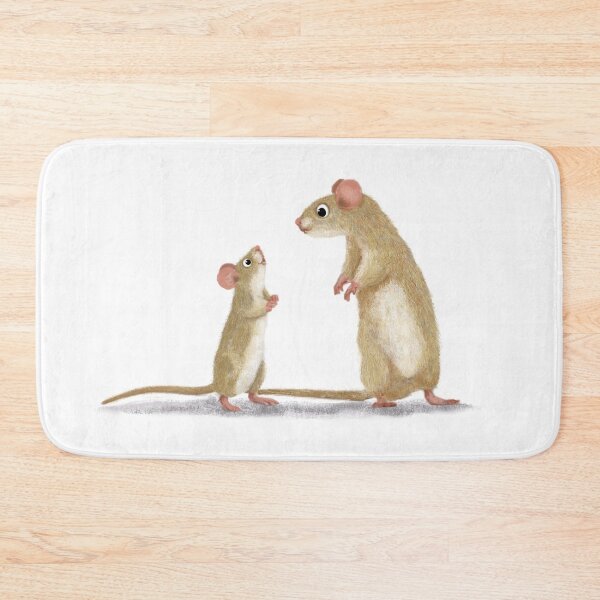 Item preview, Mother mouse and baby mouse kissing designed and sold by Fionna Bottema.