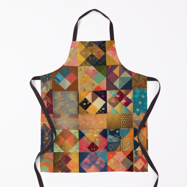 Item preview, Contemporary Patchwork Pattern designed and sold by MTJ-Mushrooms.
