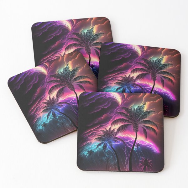 Item preview, Mystic Neon Palms designed and sold by VhsNeon.