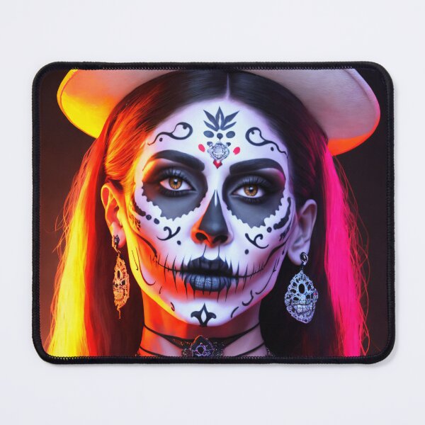 Item preview, Dia de los Muertos inspired portraits of La Catrina designed and sold by ArtCreator2023.