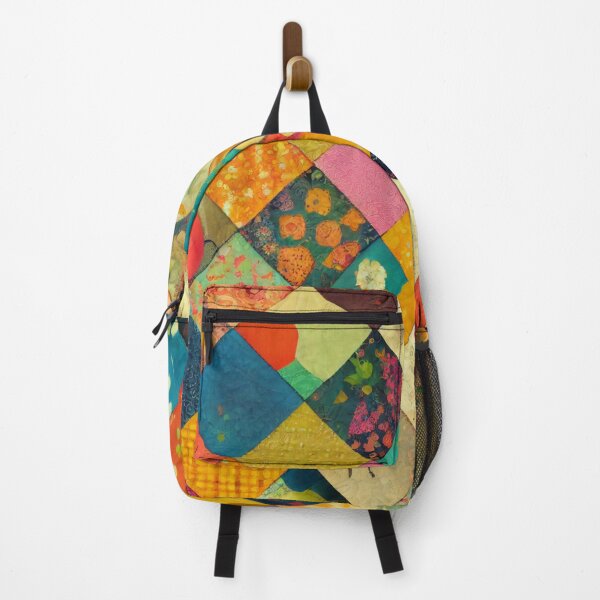 Item preview, Contemporary Patchwork Geometrical Pattern designed and sold by MTJ-Mushrooms.