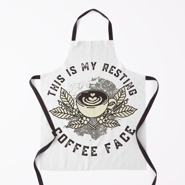 Item preview, This Is My Resting Coffee Face, Grungy, Coffee Lover designed and sold by Mimielitas-Shop.