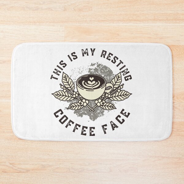 Item preview, This Is My Resting Coffee Face, Grungy, Coffee Lover designed and sold by Mimielitas-Shop.