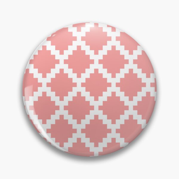 Item preview, Simple Aztec pattern with rhombus shapes - pink designed and sold by BattaAnastasia.