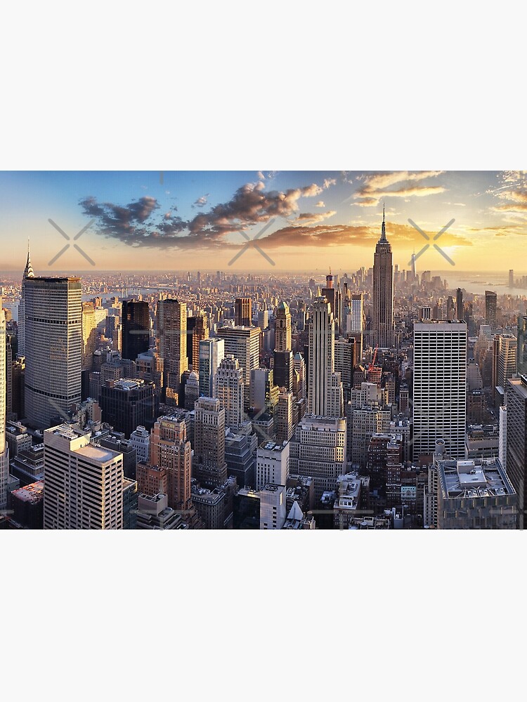 Thumbnail 2 of 2, Jigsaw Puzzle, Awesome New York City Skyline Jigsaw Puzzle Design of NYC designed and sold by Inspired-Tech.