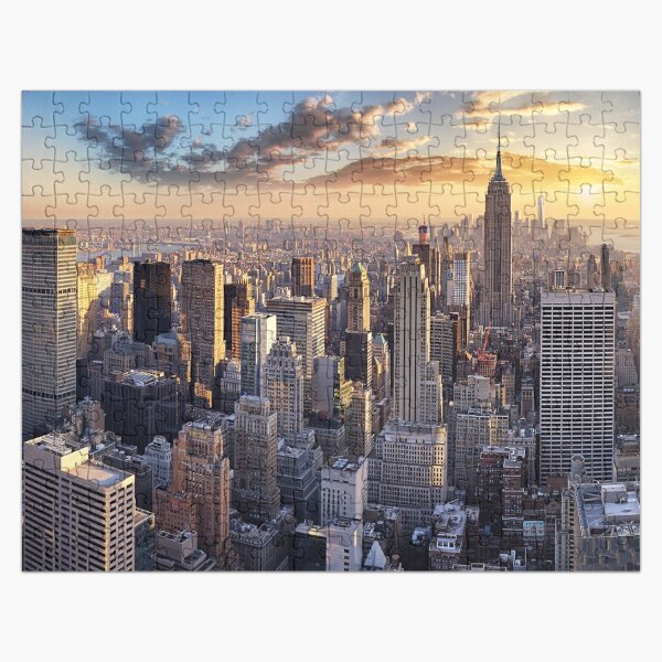 Item preview, Awesome New York City Skyline Jigsaw Puzzle Design of NYC designed and sold by Inspired-Tech.