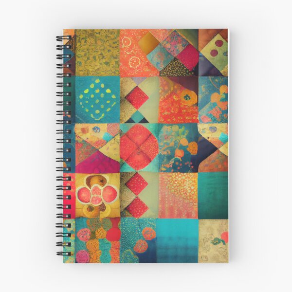 Item preview, Contemporary Patchwork Pattern designed and sold by MTJ-Mushrooms.