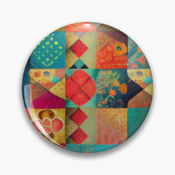 Item preview, Contemporary Patchwork Pattern designed and sold by MTJ-Mushrooms.