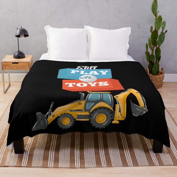 Item preview, Still Play With Toys Backhoe Loader Big Heavy Machine Digger designed and sold by Ngan-Jasmine.