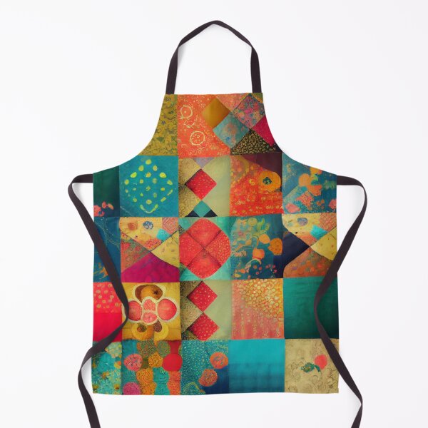 Item preview, Contemporary Patchwork Pattern designed and sold by MTJ-Mushrooms.