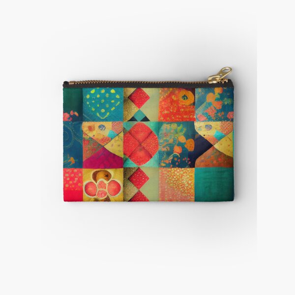 Item preview, Contemporary Patchwork Pattern designed and sold by MTJ-Mushrooms.
