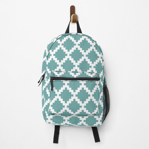 Item preview, Simple Aztec pattern with rhombus shapes - turquoise designed and sold by BattaAnastasia.