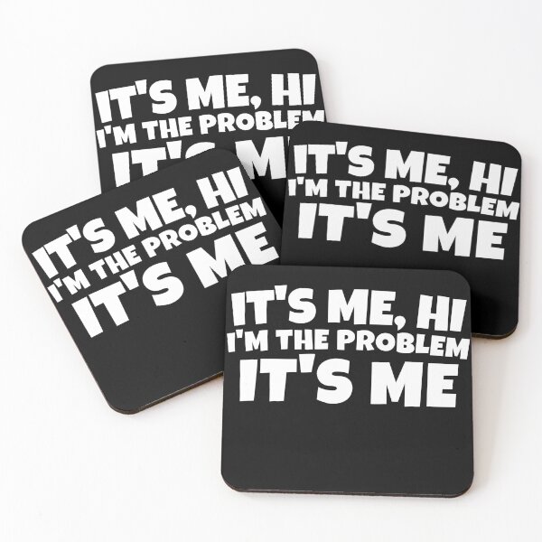 Item preview, It's Me Hi I'm The Problem It's Me, Funny Anti Hero T-Shirt designed and sold by zakibenj.