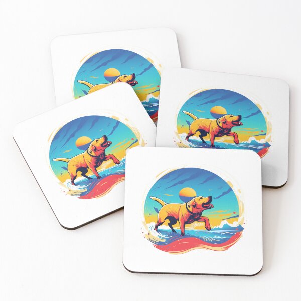 Item preview, Beach Buddies: Labra-shore Retriever designed and sold by HitsTheWaves.