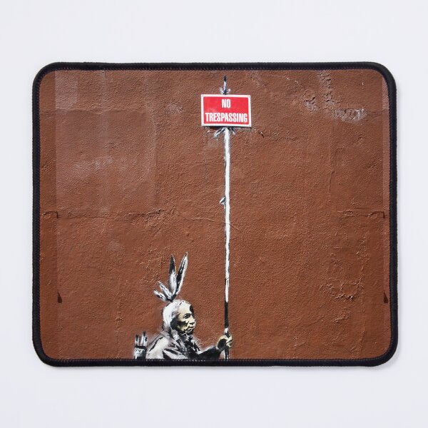 Item preview, Banksy No Trespassing designed and sold by WE-ARE-BANKSY.