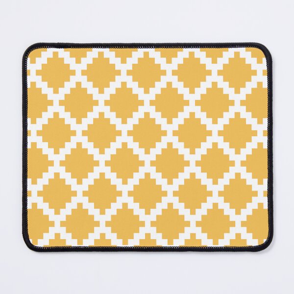 Item preview, Simple Aztec pattern with rhombus shapes - yellow designed and sold by BattaAnastasia.