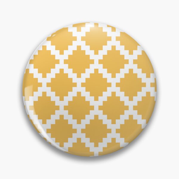 Item preview, Simple Aztec pattern with rhombus shapes - yellow designed and sold by BattaAnastasia.