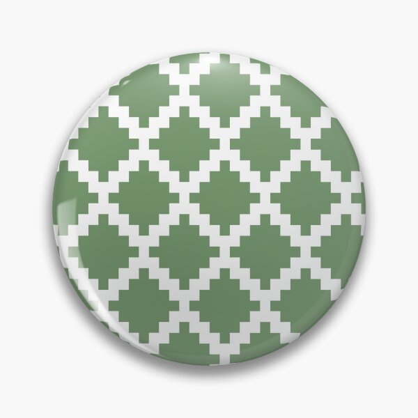 Item preview, Simple Aztec pattern with rhombus shapes - green designed and sold by BattaAnastasia.