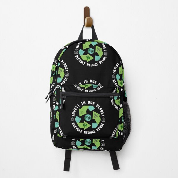 Item preview, Invest In Our Planet Recycle Reduce Reuse Earth Day designed and sold by OwlCanvas.