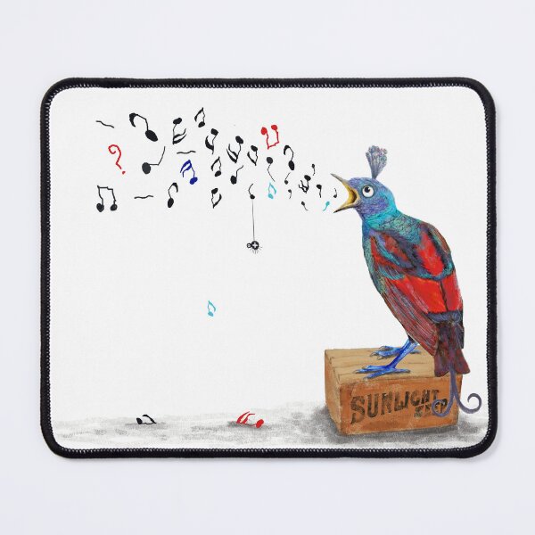 Item preview, Bird of paradise singing out of tune designed and sold by Fionna Bottema.