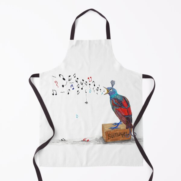 Item preview, Bird of paradise singing out of tune designed and sold by Fionna Bottema.