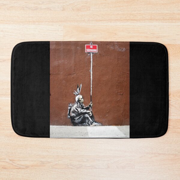 Item preview, Banksy No Trespassing designed and sold by WE-ARE-BANKSY.